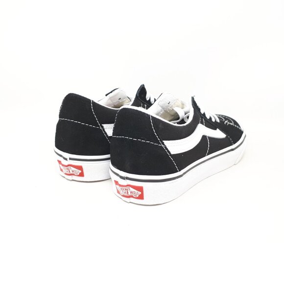 Vans Sk8-Low Black True White Classic Skate Casual Shoe Sneaker Womens Size NEW - Picture 5 of 11
